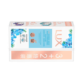 力士（LUX）排浊除菌香皂(清新+幽莲) (3+2)X105G /个人护理 /身体护理 /香皂 商品图6