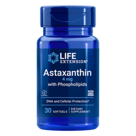 沿寿LIFE EXTENSION Astaxanthin with Phospholipids（虾青素）30粒