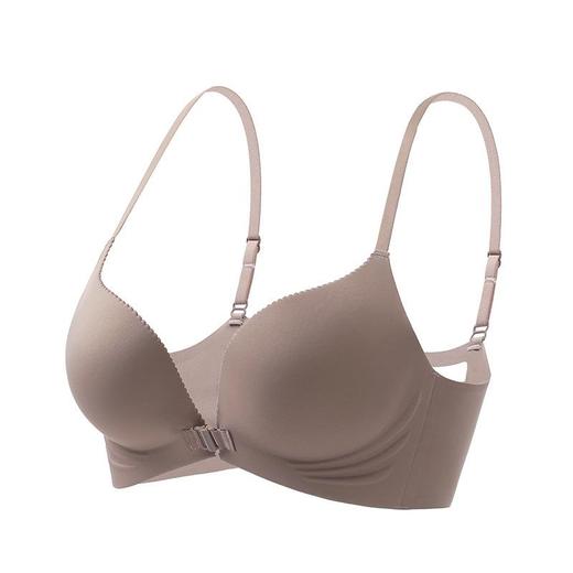 【天使之翼】2025新款镂空美背前扣内衣上薄下厚聚拢裸感透气不空杯不跑杯文胸套装 商品图4