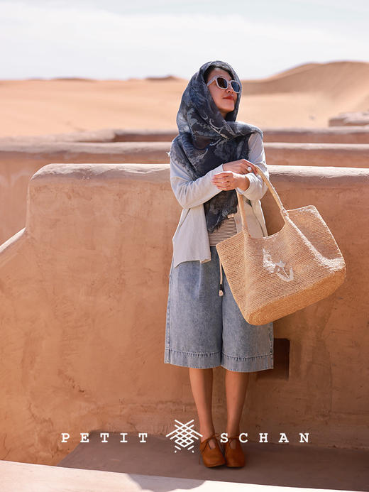 PETIT SCHAN小闪 BAG#008 summer in Southern France 南法之夏 拉菲草法式纯手工编织包 商品图2