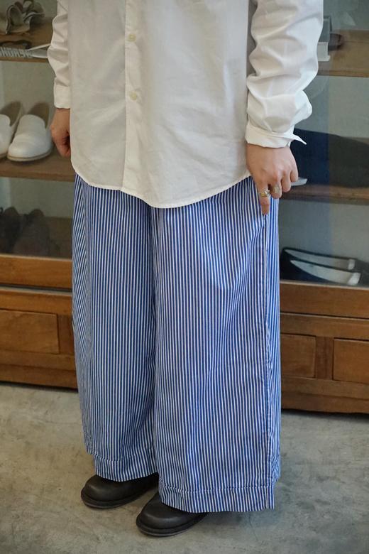 NITTO 蓝白细纹休闲裤 商品图7