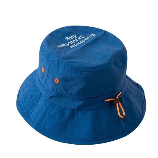 【UPF50+🌞百搭速干渔夫帽】速干透气儿童渔夫帽🔥轻薄防晒+百搭出片神器，拍照遮阳两不误！👒速干网眼透气~儿童夏季薄款渔夫帽子 超薄速干男童女童遮阳防晒太阳帽 户外拍照百搭出片渔夫帽 商品图4