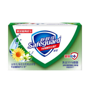 舒肤佳 香皂 金银花/菊花自然爽洁香型100克*6个 沐浴留香 呵护健康 /个人护理 /身体护理 /香皂 商品图0