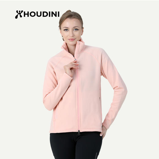 HOUDINI胡丁尼  Power Up Jacket 高阶魔术师户外女立领保暖抓绒衣 830020/830067 商品图3