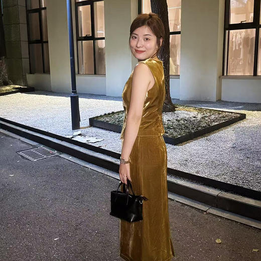 【预售7天】良木礼真丝绒套装（2e003） 商品图2