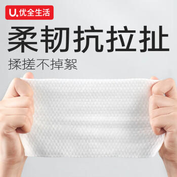 优全生活婴儿湿巾纸5大包【超厚款】手口屁专用大包家用实惠新生幼儿宝宝 /家庭清洁/纸品 /清洁纸品 /湿巾 商品图5