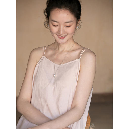 牧衣游原创 60支新疆棉长吊带背心百搭打底 碧落【不支持会员折】 商品图2