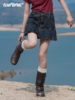 早乙女惠子saotome/STMQZ252307/水洗牛仔百褶短裙 商品缩略图3