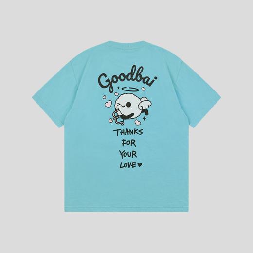 GOODBAI 丘比特小天使图案印花oversize短袖T恤 商品图4