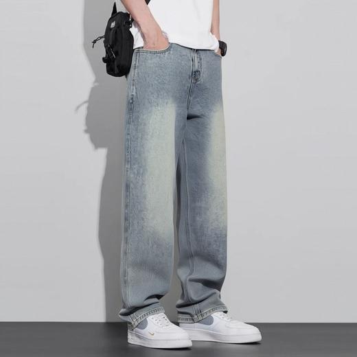 gxg.jeans男装 时尚复古水洗工艺宽松时尚牛仔长裤 25年夏热卖 商品图3