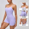 跃牌【欲动春风】系列 连体瑜伽服女紧身跑步健身衣系带一体式连体衣52158 商品缩略图1