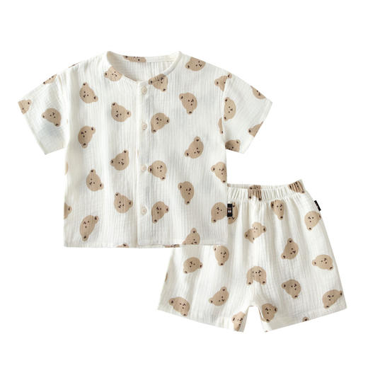 嘟嘟家宝宝短袖家居服套装夏季婴儿睡衣两件套装衣服夏装儿童童装 商品图4