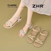 ZHR则则超软轻便凉鞋女2025夏季新款网红洋气ins女鞋高级矮跟凉鞋 商品缩略图9