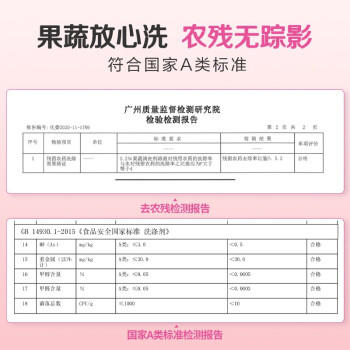 立白APG洗洁精1.38kg*3瓶天然薄荷清香食品可用高效去油除味 /家庭清洁/纸品 /家庭环境清洁 /洗洁精 商品图2