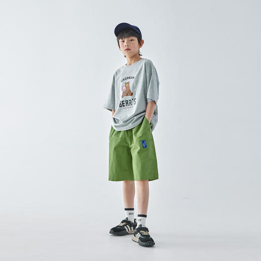 蓝汽水轻薄口袋短裤876B256053JX 商品图1