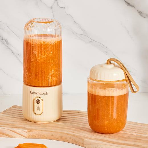 乐扣/小家电料理机（便携式榨汁机）黄色30W 商品图0