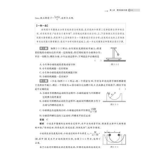 高考物理综合专题进阶教程/拔高首选/强效提分/举一反三/温应春编著/浙江大学出版社 商品图3
