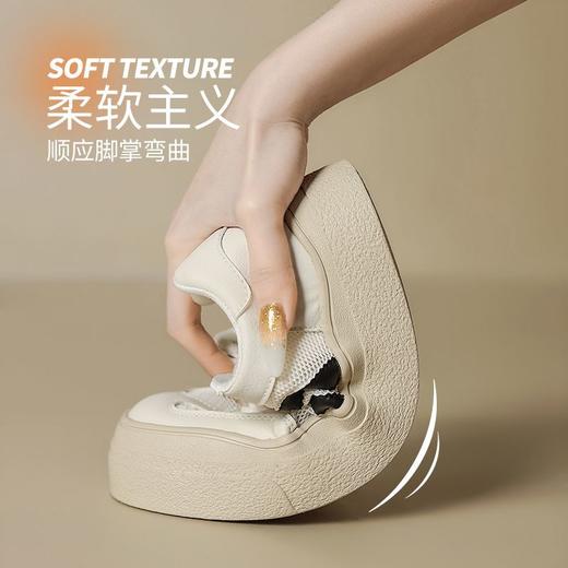 ZHR则则透气网面德训鞋女夏季女鞋厚底休闲鞋ins百搭防滑板鞋女 商品图2