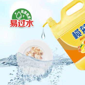 榄菊洗洁精大桶5kg 菊之语柠檬去油果蔬清洗剂餐具食品用级别洗涤灵 /家庭清洁/纸品 /家庭环境清洁 /洗洁精 商品图0