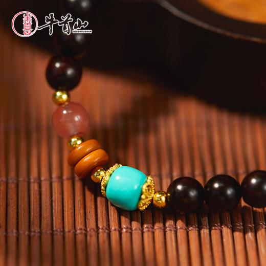 牛首山文玩小叶紫檀单圈系列手串送朋友礼物高级感紫檀手串南京 商品图2