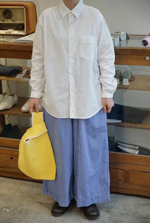 NITTO 蓝白细纹休闲裤 商品图8