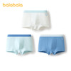 【超模君严选】巴拉巴拉男童内裤棉平角小中大童四角短裤纯棉裆不夹P亲肤三条装 商品缩略图1