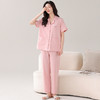 I'd爱帝情侣款棉弹力翻领短袖长裤家居服套装 商品缩略图9