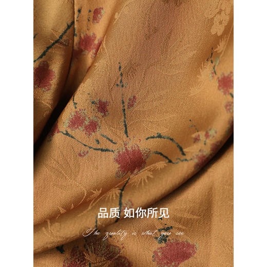COCOBELLA[双面穿]仿香云纱新中式无袖衬衫夏国风上衣VT3020 商品图4