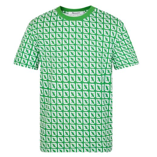 【海信嘉年华】Aquascutum雅格狮丹圆领短T 60绿色 商品图0