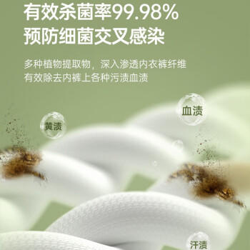 妇炎洁内裤洗衣液300g内衣裤除菌杀菌清洗剂手洗去血渍男女可用 /家庭清洁/纸品 /衣物清洁 /内衣洗衣液 商品图1