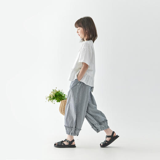 棵初不规则分割造型T恤856K256064CD 商品图3