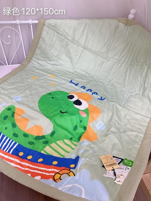 双层纱布棉花夏被 120*150cm全棉儿童夏季空调被 精选新疆长绒棉 100%全棉双层纱布亲肤透气 商品图4
