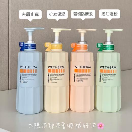 【VIP-G】温碧泉 温泉水元素止痒去屑洗发水/姜根韧发/控油蓬松/蛋白润泽护发素/止痒香氛沐浴露 500ml 商品图0