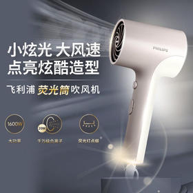 飞利浦PHILIPS智能家用负离子护发大风力速干便携电吹风BHD377/05
