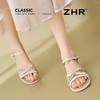 ZHR则则超软轻便凉鞋女2025夏季新款网红洋气ins女鞋高级矮跟凉鞋 商品缩略图7