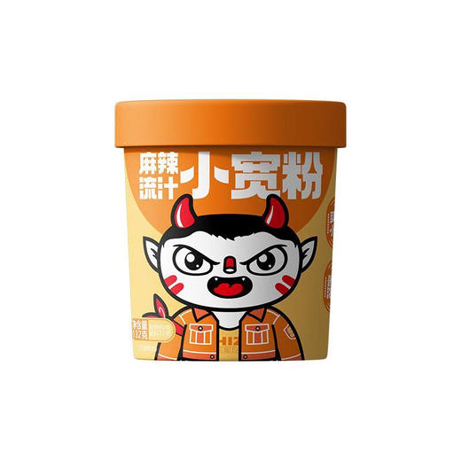 食族人 麻辣流汁小宽粉 132g/桶 商品图0