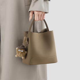 【预售3天】爆款流行复古包包女2025新款时尚斜挎包高级感百搭手提水桶包V91740