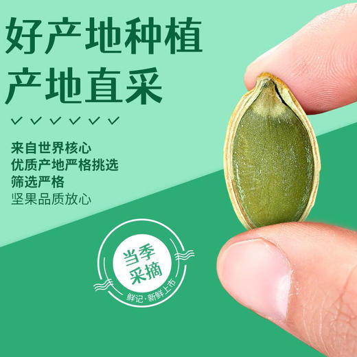 鲜记·盐焗南瓜子348g罐装｜粒粒饱满 咸香酥脆 商品图2