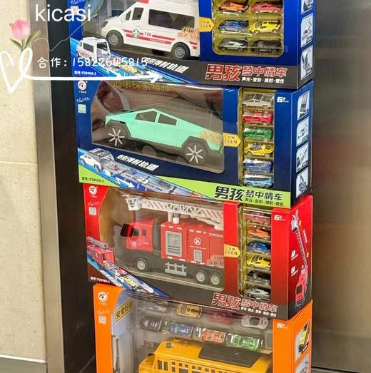 广威启迪儿童变形车玩具车男孩大号惯性轨道车模型汽车赛车礼物 商品图0