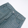 复古百搭慵懒感深蓝牛仔裤女夏季显高显瘦宽松直筒裤H0050804 商品缩略图5