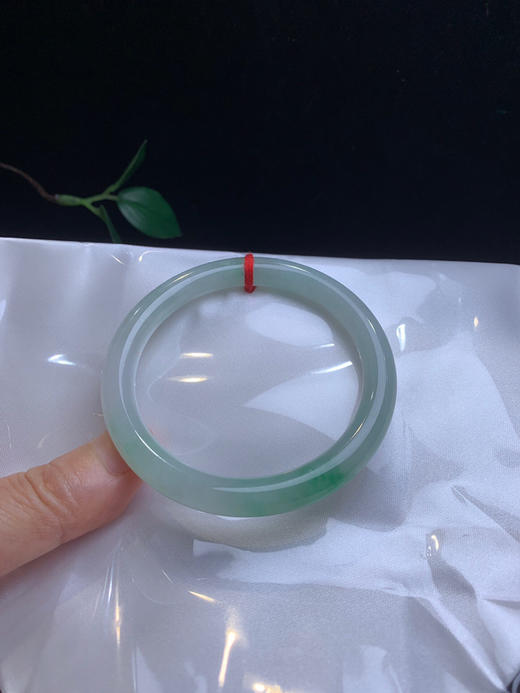 612985，55飘绿细圆条，整条清新干净，飘一抹绿，清清爽爽 商品图4