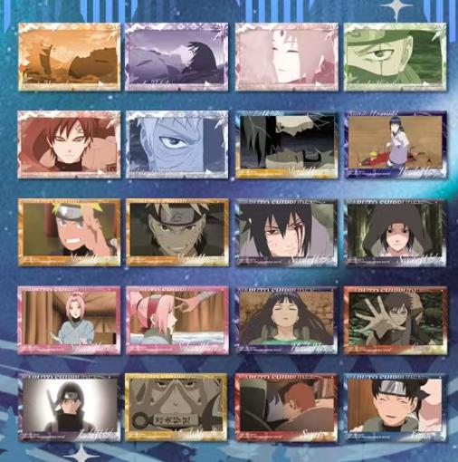 火影忍者 疾风传 陨星 吧唧 徽章 全20种 6包/盒 国谷 商品图0