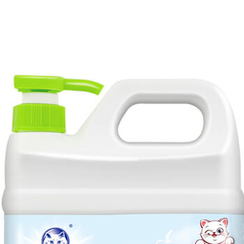 白猫 柠檬薄荷洗洁精5kg A类食品用祛油除腥青柠薄荷香洗洁精 /家庭清洁/纸品 /家庭环境清洁 /洗洁精 商品图1