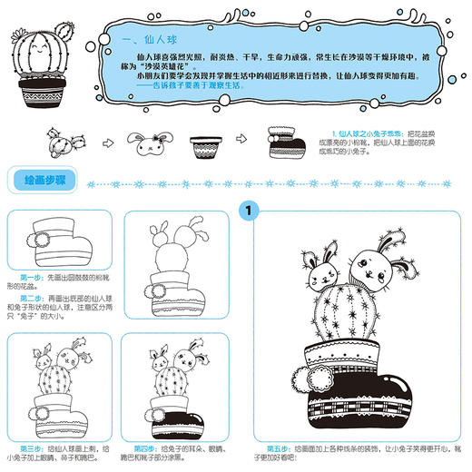 《儿童创意线描》（全2册） 商品图11