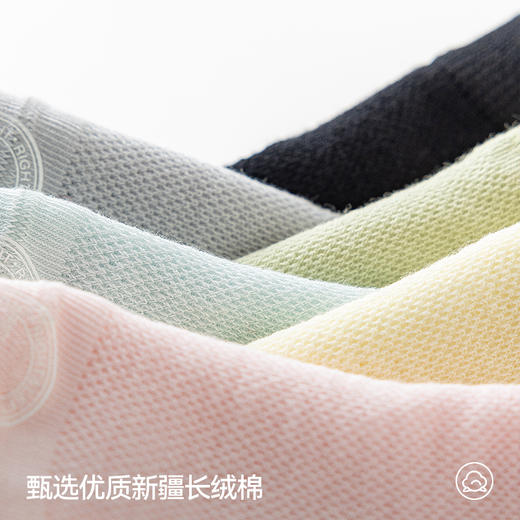 左分之右网眼透气隐形袜女10A抗菌春夏不掉跟防滑O型袜口低帮短袜 商品图5