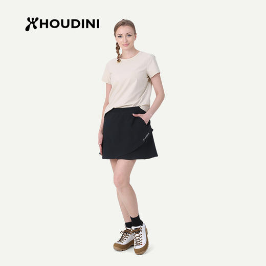 HOUDINI胡丁尼 Cover Tee 守护 女款户外舒适透气柔软速干短袖 840016 商品图5