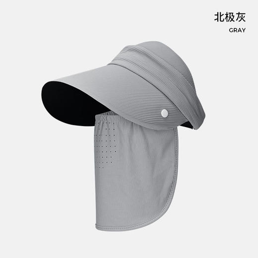 丁摩 夏季遮阳帽防晒面罩护全脸防紫外线透气太阳护颈空顶可拆卸5ZF-290 商品图6