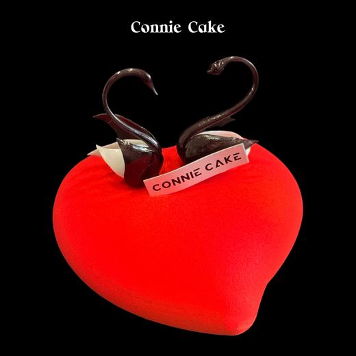 最炙热的爱～拉糖天鹅慕斯蛋糕（冰淇淋夹心） 商品图0