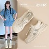 ZHR厚底内增高运动鞋女2025夏季镂空透气溯溪鞋软底户外登山鞋女 商品缩略图1