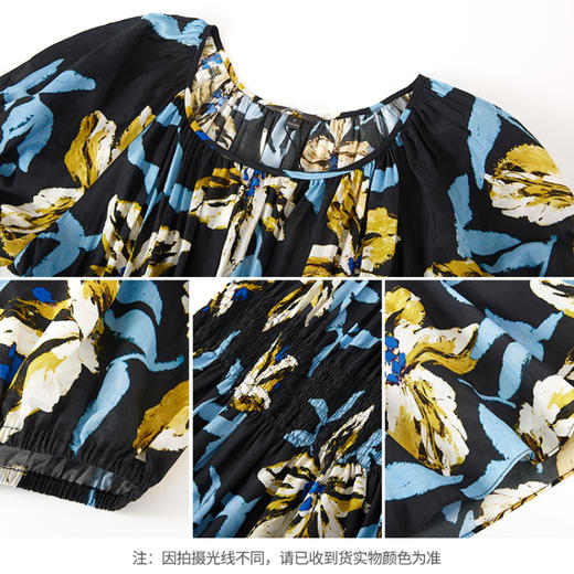 【商场同款】CND5569 “ 假日时光连衣裙 ” 轻盈的裙身舒适软糯 收腰的版型包容打造X身形 商品图12